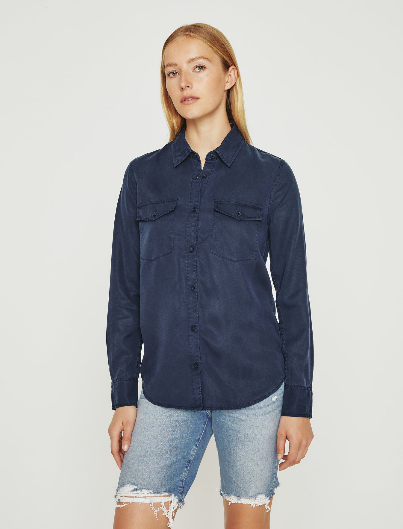 Shiela Utility|Relaxed Button Up
